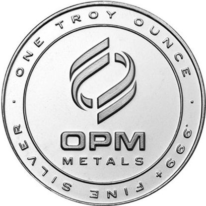 Picture of OPM 1 oz .999 Fine Silver Round – Varied Condition