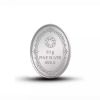 Picture of MMTC-Pamp King Oval Shaped 20 Gram Silver Coin - In Assay Card