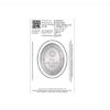 Picture of MMTC-Pamp King Oval Shaped 20 Gram Silver Coin - In Assay Card