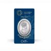 Picture of MMTC-Pamp King Oval Shaped 20 Gram Silver Coin - In Assay Card
