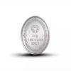 Picture of MMTC-Pamp Queen Oval Shaped 20 Gram Silver Coin - In Assay Card
