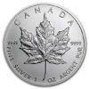 Picture of Royal Canadian Mint Maple Leaf 1 oz Silver Coin - Random Year