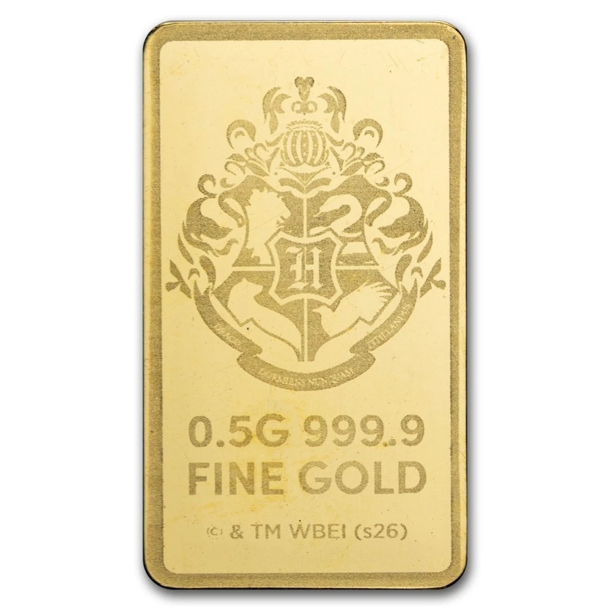 Picture of 2026 PAMP Suisse Harry Potter 25th Anniversary 0.5g Gold Bar in TEP