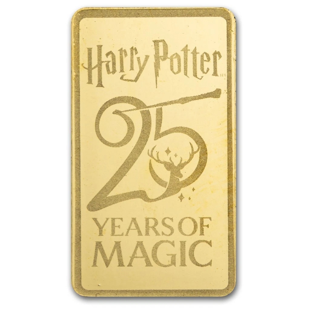 Picture of 2026 PAMP Suisse Harry Potter 25th Anniversary 0.5g Gold Bar in TEP