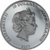 Picture of 2023 Cook Islands TRAIN Steam Dream 2 oz  Black Proof Silver Coin w/ COA - 30230
