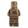 Picture of Robot Block Character Hand Poured 1.5 oz Silver Figurine