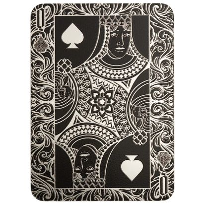Picture of 2026 PAMP Queen of Spades Shaped  1 Oz Silver Coin