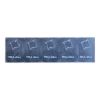 Picture of Valcambi Suisse 5 x 1 Gram Silver Bars from CombiBar – 999 Fine Silver –No Assay