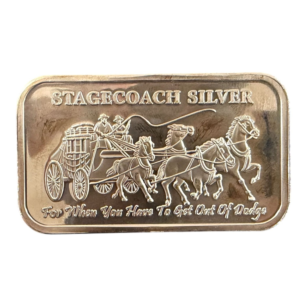 Picture of Highland Mint Stagecoach Fractional 1 oz Silver Bar - Sealed/Circualted