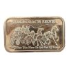 Picture of Highland Mint Stagecoach Fractional 1 oz Silver Bar - Sealed/Circualted