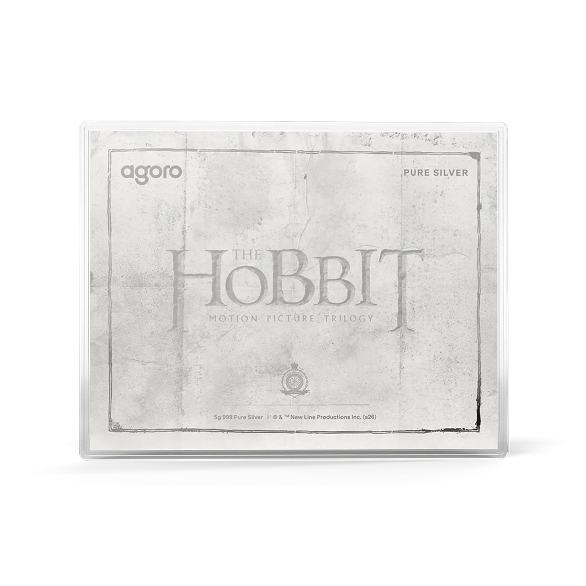 Picture of 2026 Agoro The Hobbit - Thorin's Map & Key 3/4 oz Silver + 5 g Silver Foil Set