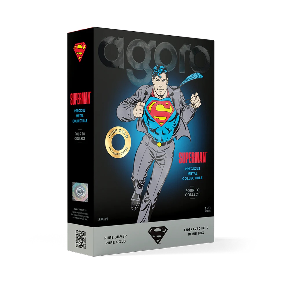Picture of 2026 Agoro Superman - Blind Box 5 Gram Silver Foil Blind Box