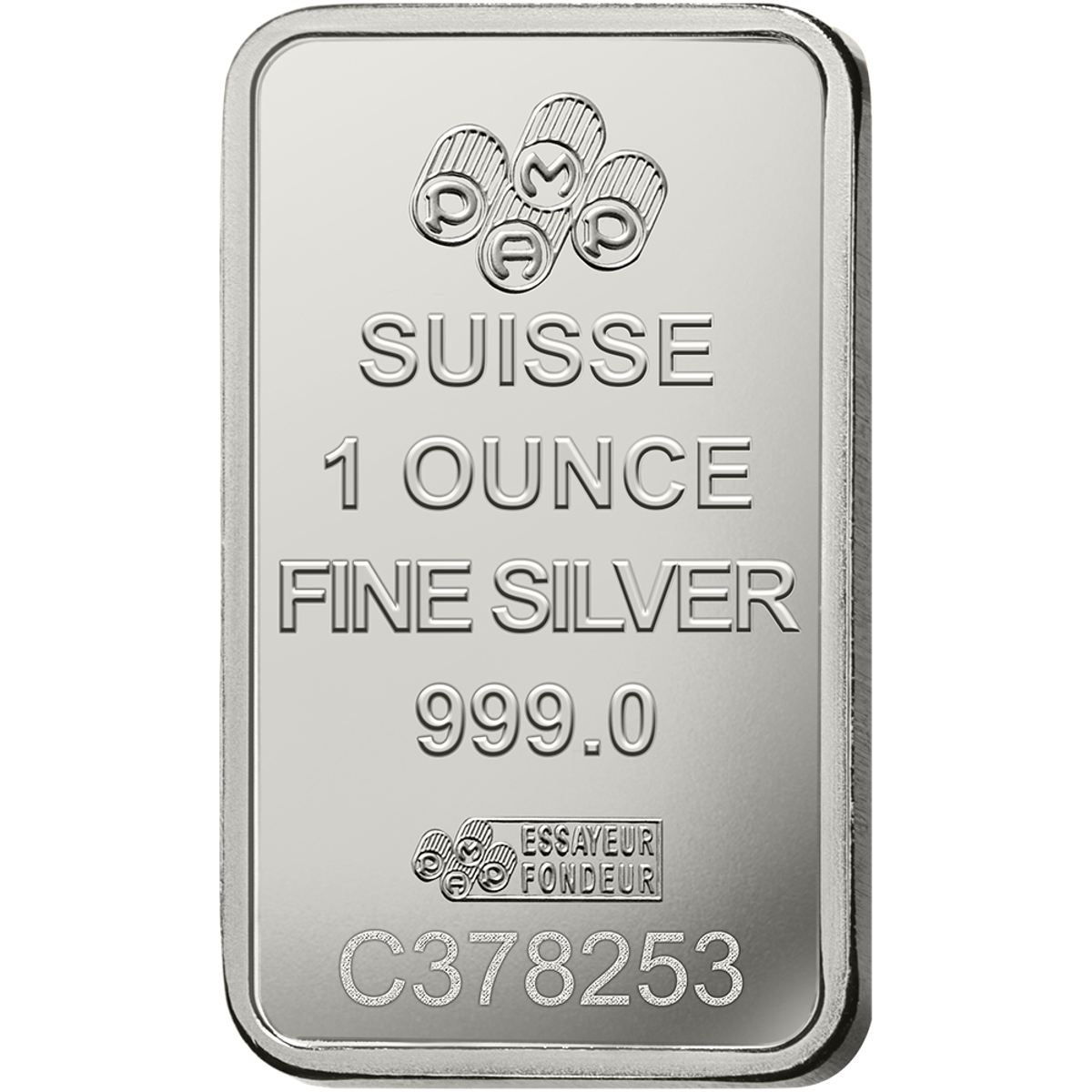 Picture of Pamp Suisse Lady Fortuna 1 oz Silver Bar - In Assay Card