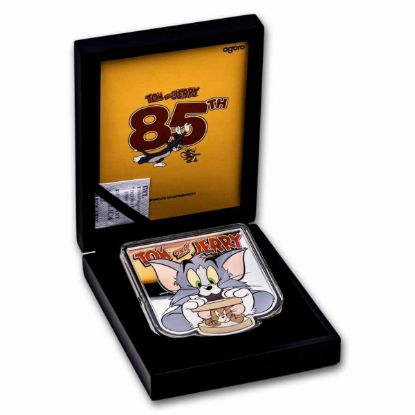 Picture of 2025 Niue Tom & Jerry 85th Anniversary 5 oz .999 Fine Silver Coin 