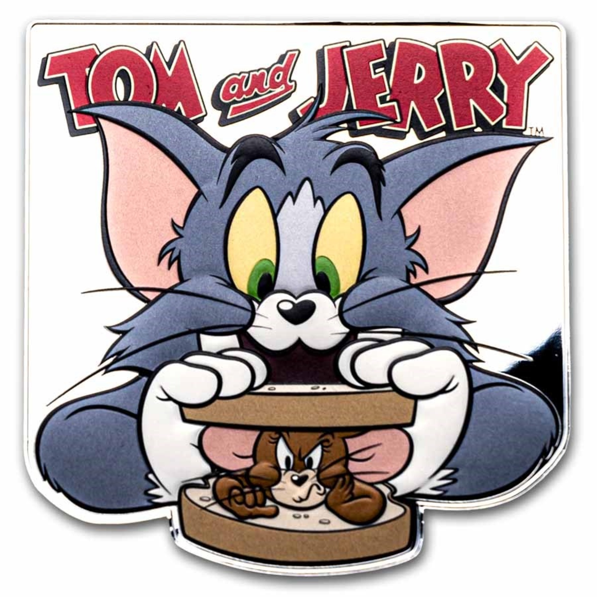 Picture of 2025 Niue Tom & Jerry 85th Anniversary 5 oz .999 Fine Silver Coin 