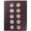 Picture of Franklin Mint The Genius of Michelangelo Complete 60 Sterling Silver Medal Set