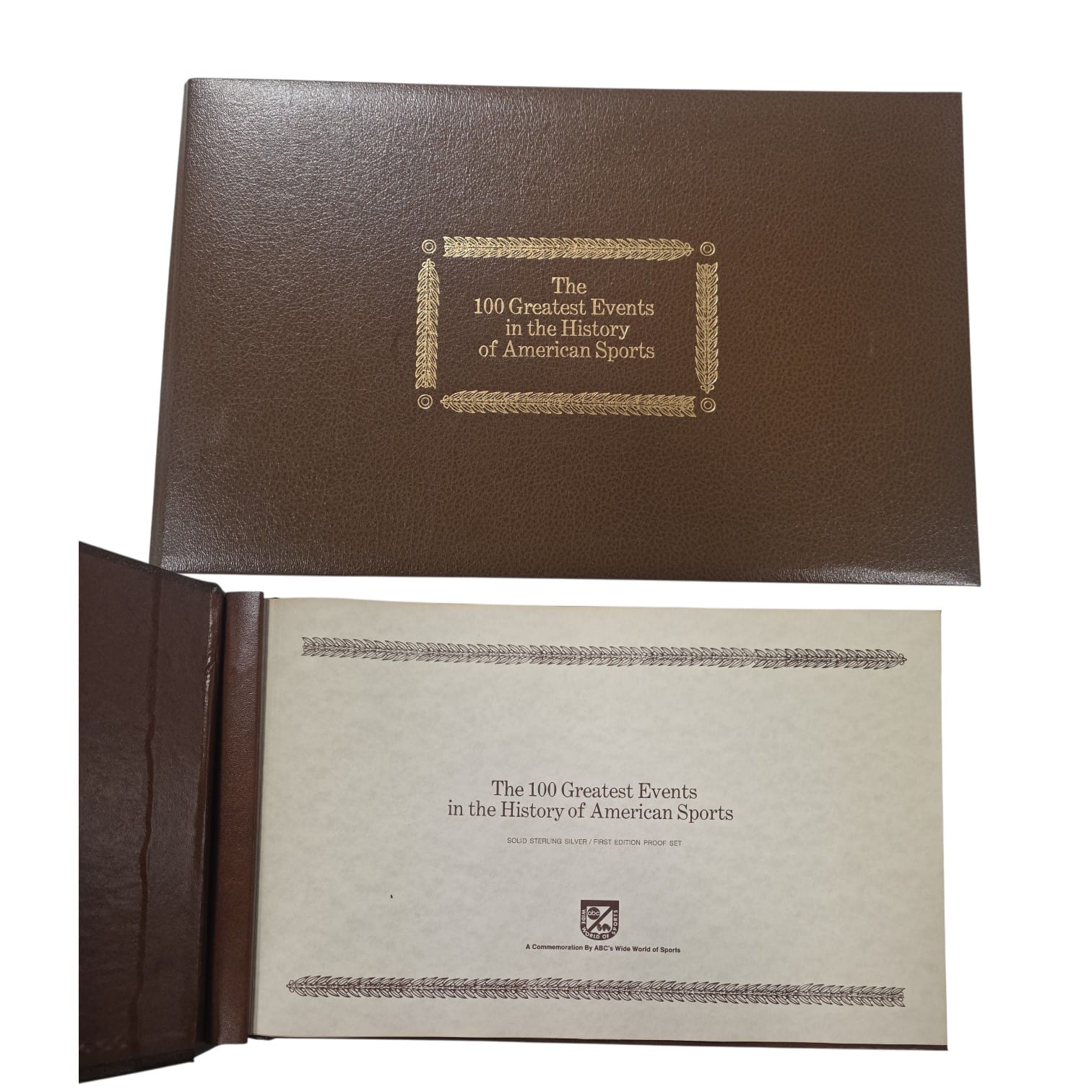 Picture of 1977 Franklin Mint 100 Greatest Events American Sports 98 Sterling Silver Coins
