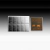 Picture of Valcambi Suisse 10 Gram Toned Silver Bar Cut from 10x10 CombiBar Card- No Assay