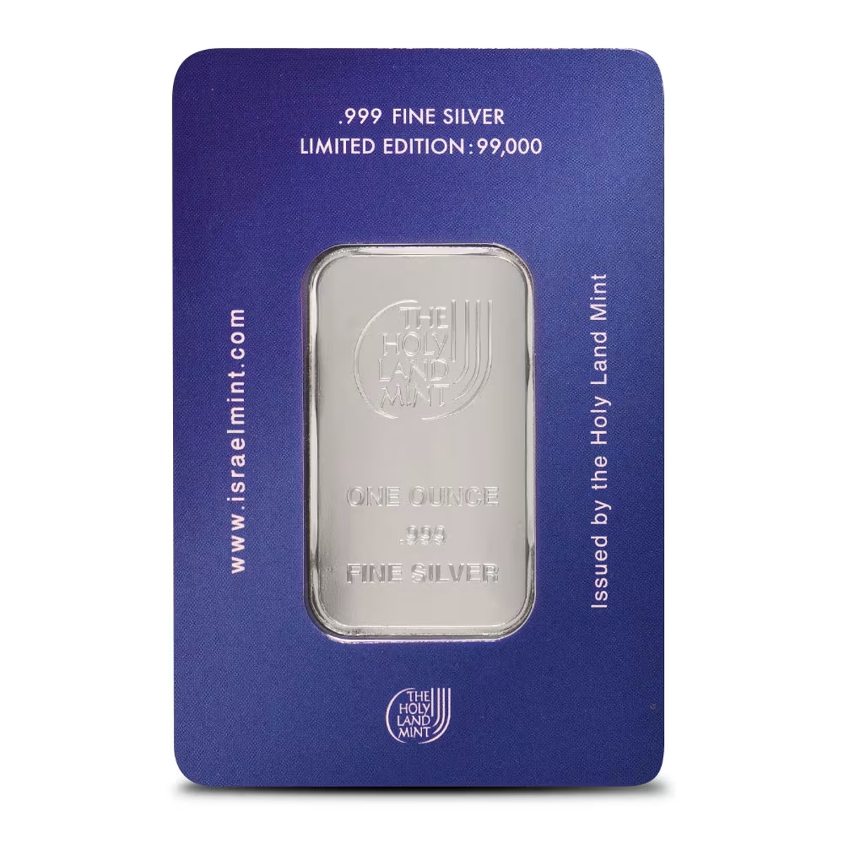Picture of Holy Land Mint Dove Of Peace 1 oz Silver Bar -  In New Assay