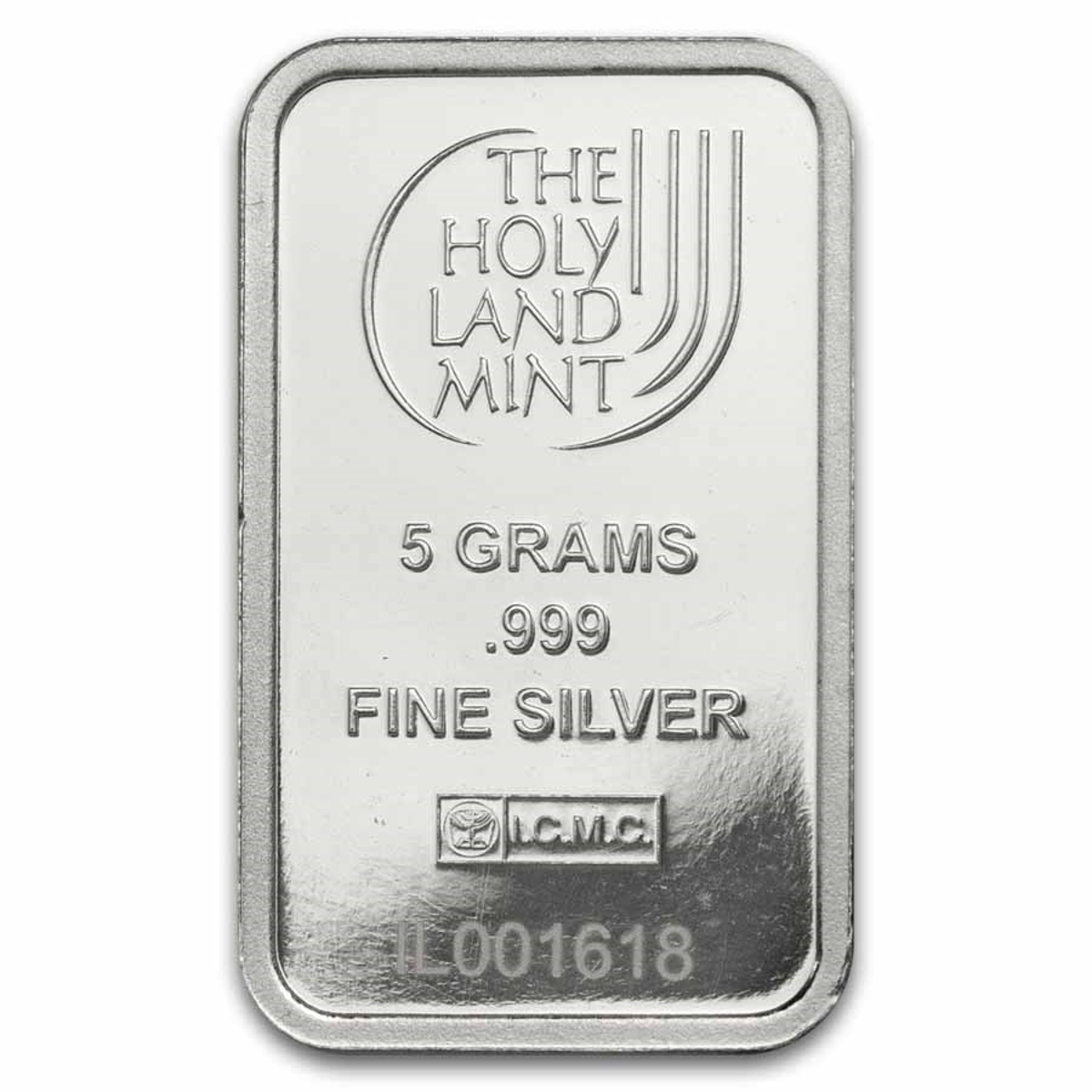 Picture of Holy Land Mint Dove of Peace 5 Gram Silver Bar - In Assay Card