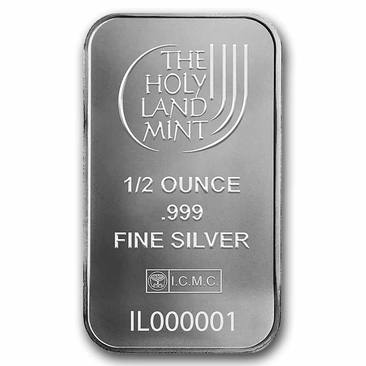 Picture of Holy Land Mint Dove of Peace 1/2 oz Silver Bar – In Assay Card
