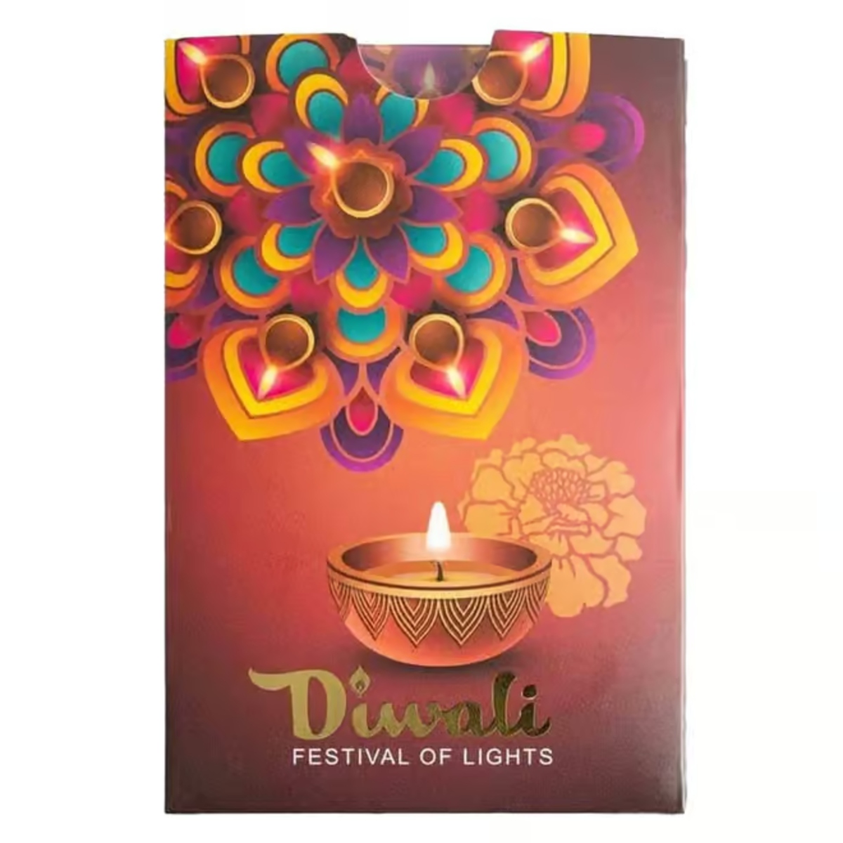 Picture of Pamp Sussie Diwali Lakshmi & Rangoli 5 Gram Gold Bar - In Assay Card