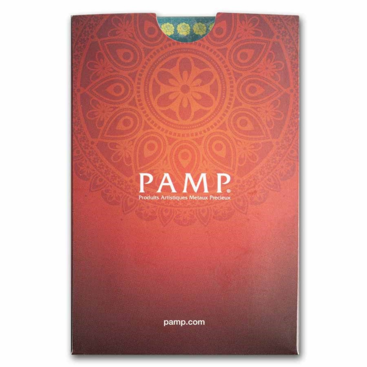 Picture of Pamp Sussie Diwali Lakshmi & Rangoli 5 Gram Gold Bar - In Assay Card