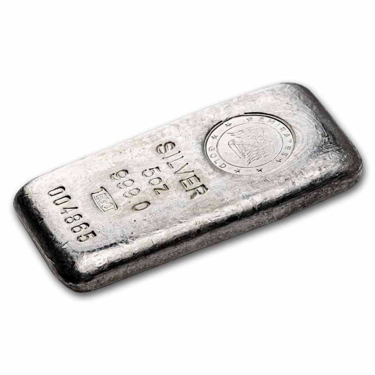 Picture of 5 oz Silver Bar – Emirates Gold .999 Fine Silver Bar