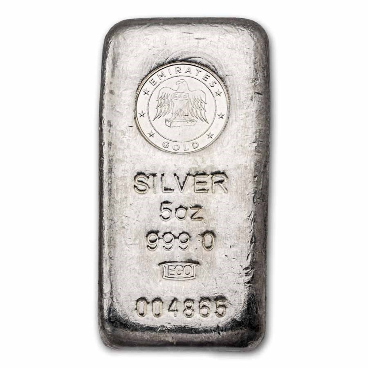 Picture of 5 oz Silver Bar – Emirates Gold .999 Fine Silver Bar