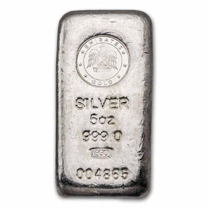 Picture of 5 oz Silver Bar – Emirates Gold .999 Fine Silver Bar