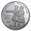 Picture of Johnson Matthey Stillwater Lewis & Clark 1 oz Palladium Round - In Assay Card
