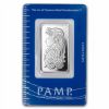 Picture of Pamp Suisse Lady Fortuna 1 oz Platinum Bar in Assay