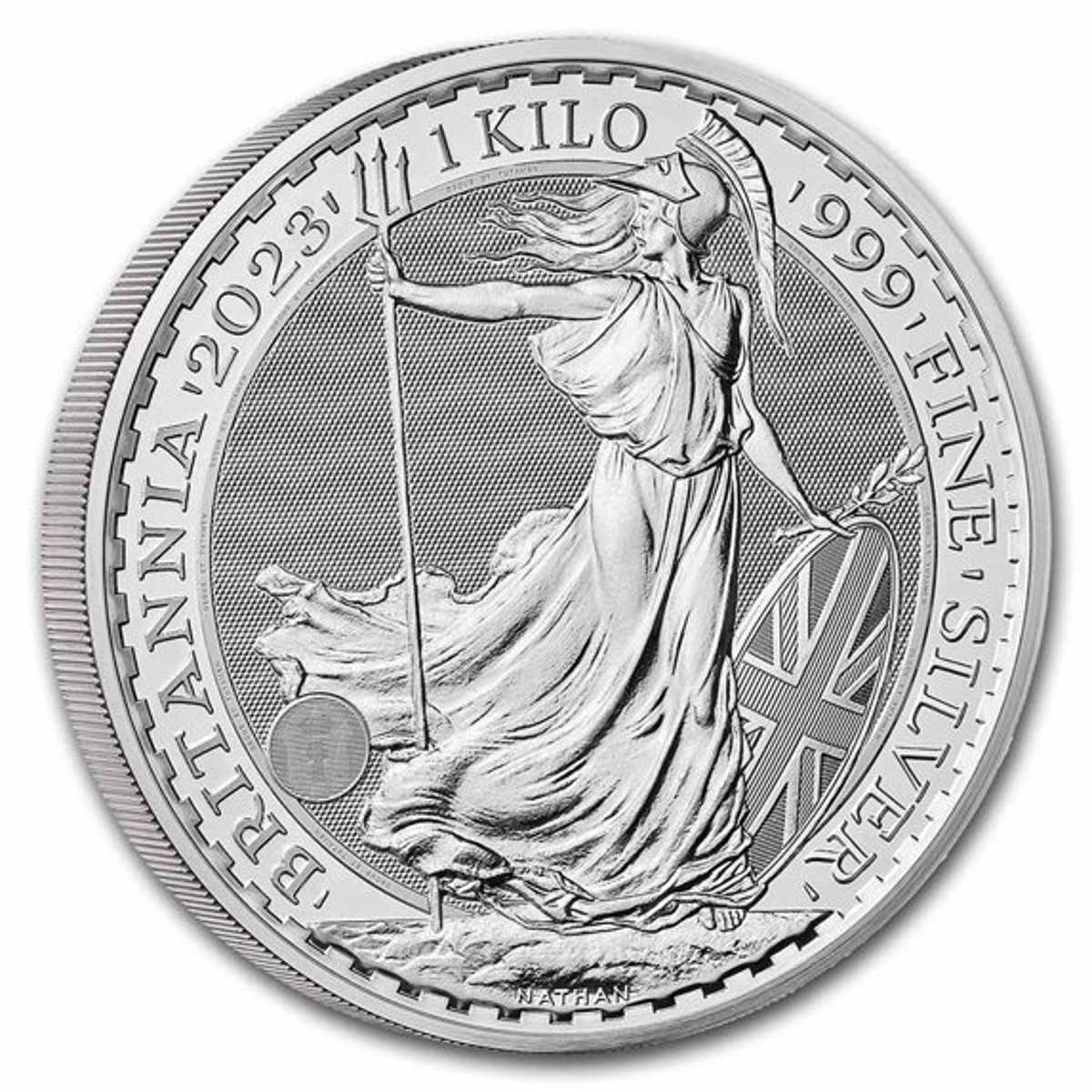 Picture of 2023 Royal Mint Great Britain Britannia 1 Kilo Silver Coin