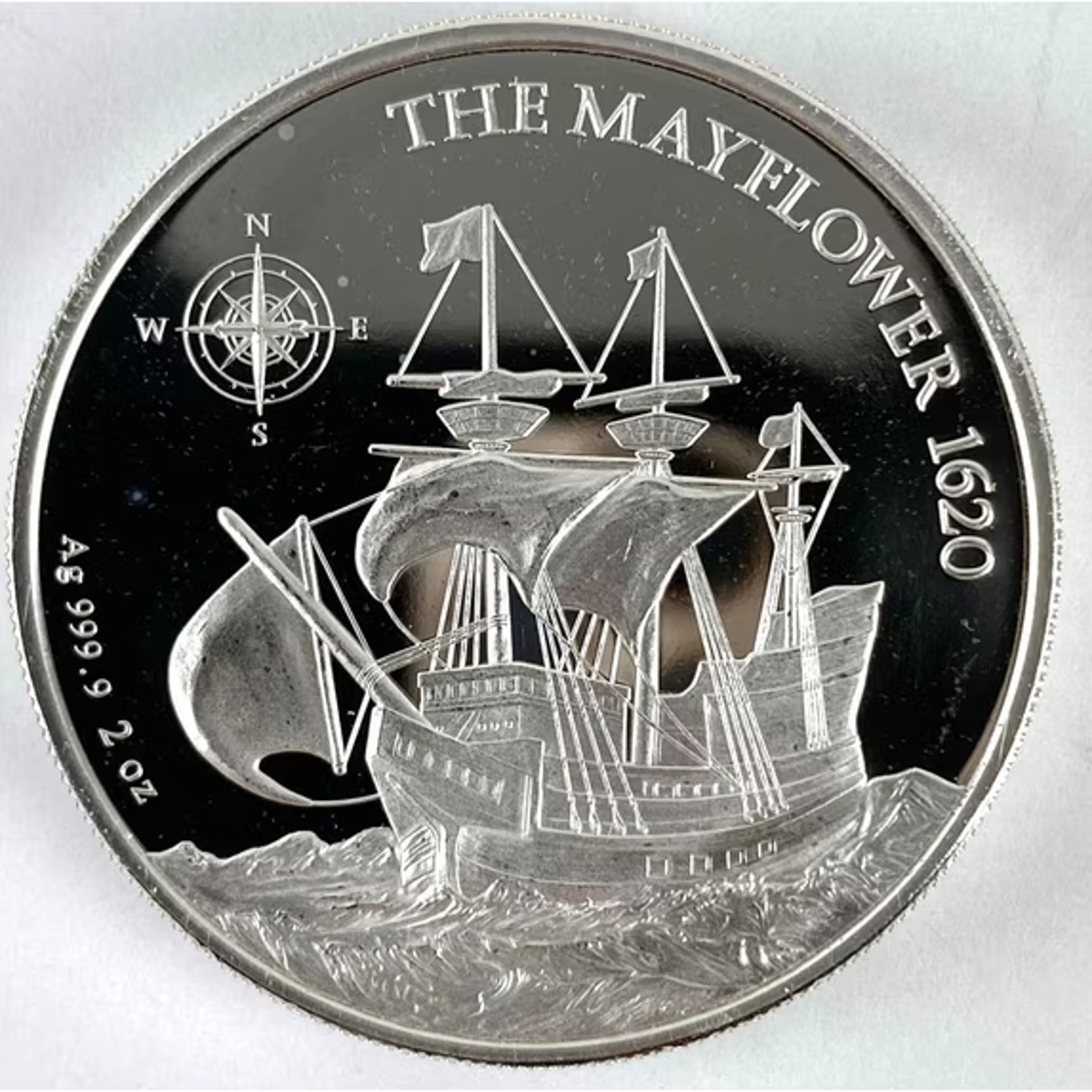 Picture of 2022 Niue The Mayflower 2 oz Silver Coin – Circulated (Secondary Market)
