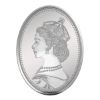 Picture of Pamp Mmtc Queen Oval Shaped 50 Gram Silver Coin - In Card