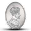 Picture of Pamp Mmtc King Oval Shaped 50 Gram Silver Coin - In Card