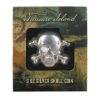 Picture of 2022 Treasure Island Pirate Skull & Cross Bones 5 oz Silver Coin - In Capsule