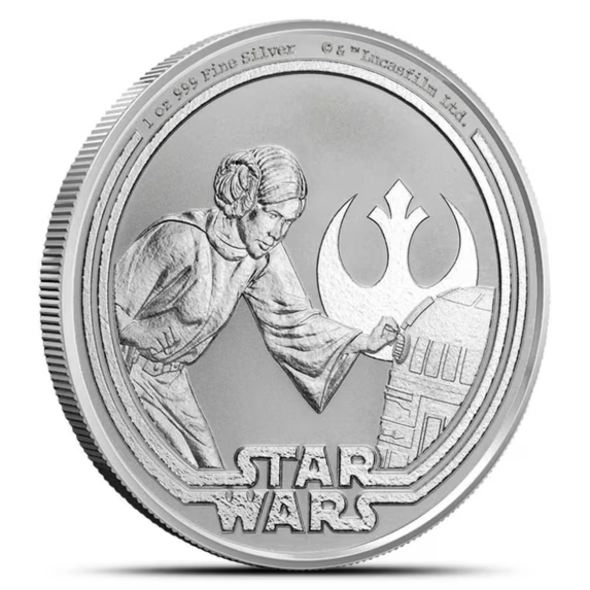 Picture of 2025 Niue Star Wars Princess Leia 1 oz Silver Coin