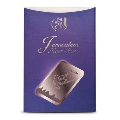 Picture of Holy Land Mint Dove of Peace 1 oz Silver Bar - Box of 50
