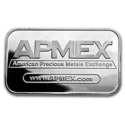 Picture of APMEX 1 oz Silver Bar – Random Design / Varied Condition