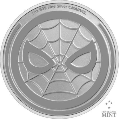 Picture of 2023 New Zealand Mint Marvel Spider-Man 1 oz Silver Coin