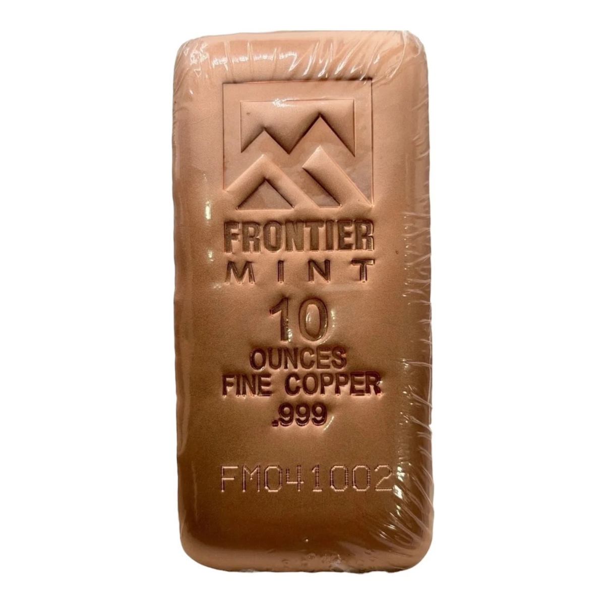 Picture of Frontier Mint 10 AVDP oz Copper Bar - Sealed w/COA