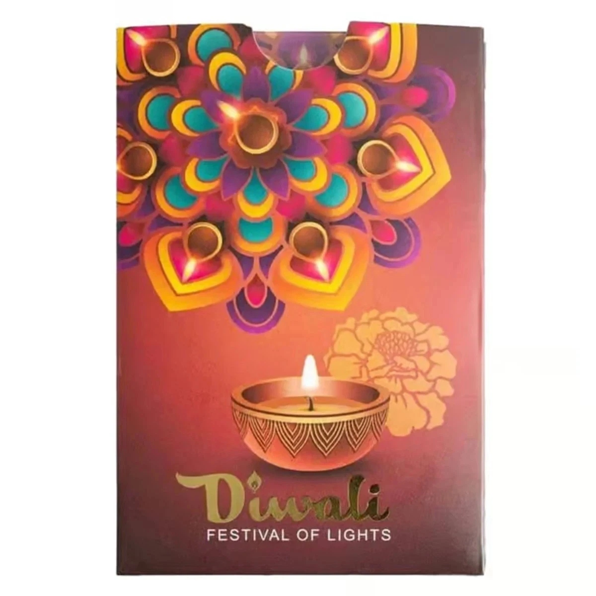 Picture of Pamp Sussie Diwali Lakshmi & Rangoli 5 Gram Gold Bar - In Assay Card