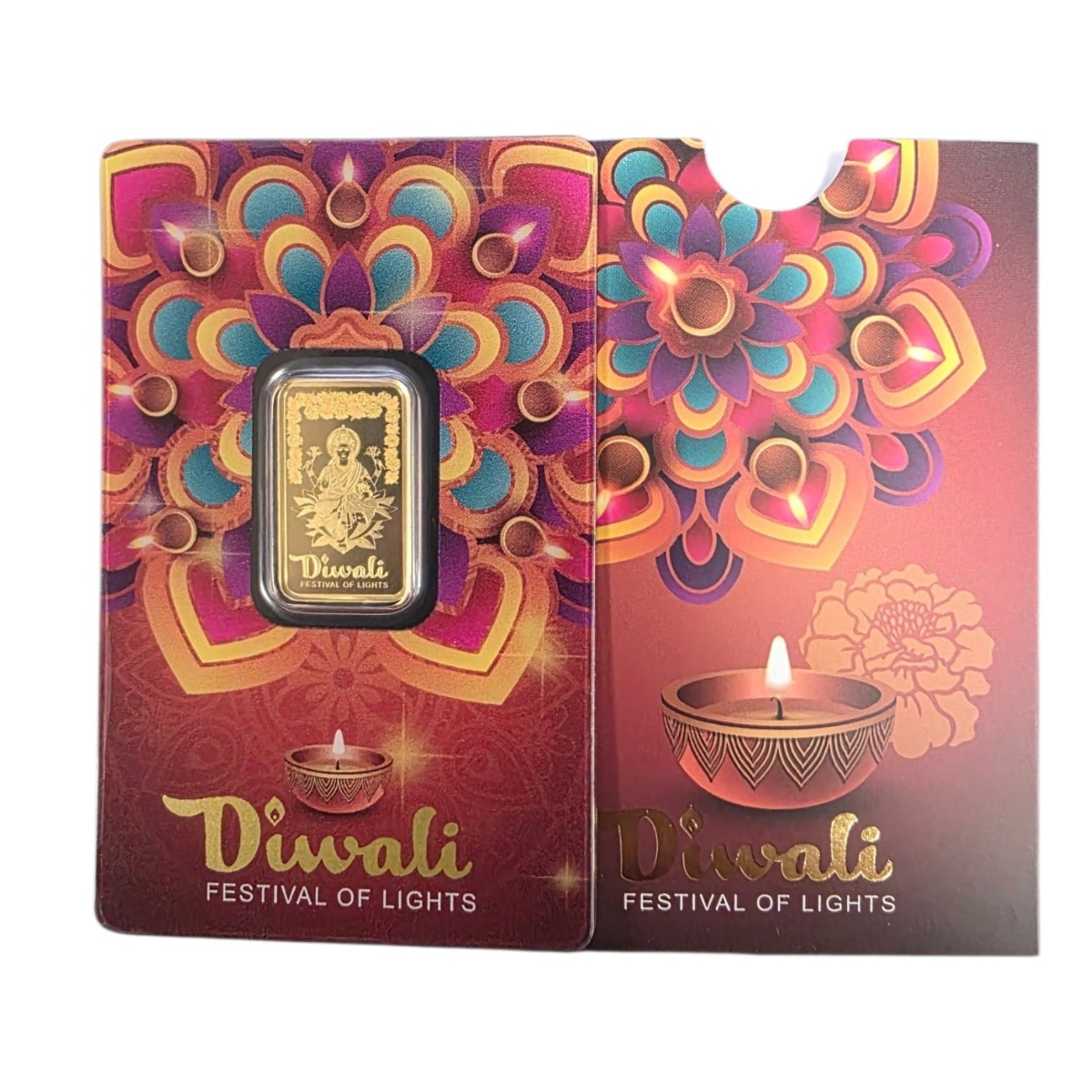 Picture of Pamp Sussie Diwali  5 Gram Gold Bar - In Assay Card