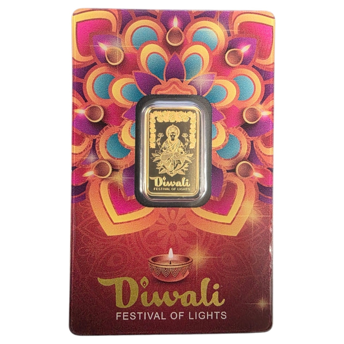 Picture of Pamp Sussie Diwali  5 Gram Gold Bar - In Assay Card