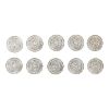 Picture of GSM Aztec Mayan Calendar 1/10 oz Silver Round - Lot of 10 - Total 1 oz Silver