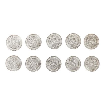Picture of GSM Aztec Mayan Calendar 1/10 oz Silver Round - Lot of 10 - Total 1 oz Silver