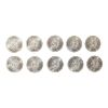 Picture of GSM Aztec Mayan Calendar 1/10 oz Silver Round - Lot of 10 - Total 1 oz Silver