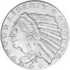 Picture of GSM Incuse Indian 1/10 oz Silver Round - Lot of 10 - Total 1 oz Silver
