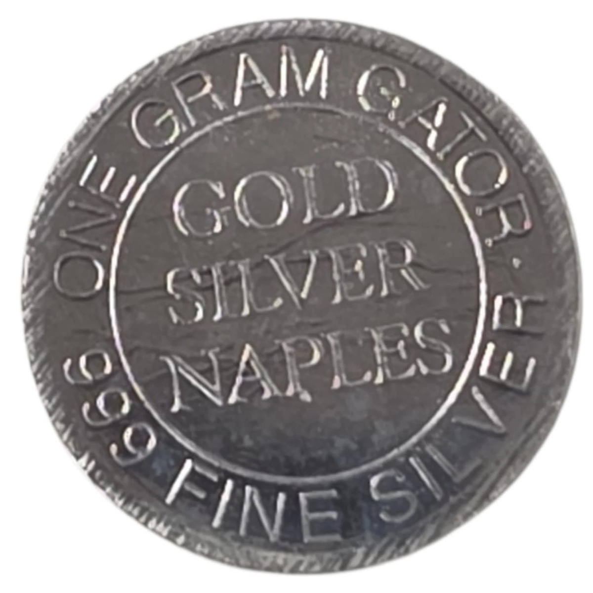 Picture of The Great State of Florida 1 Gram Gator Silver Coin – Lot of 10 – Total 10 Grams